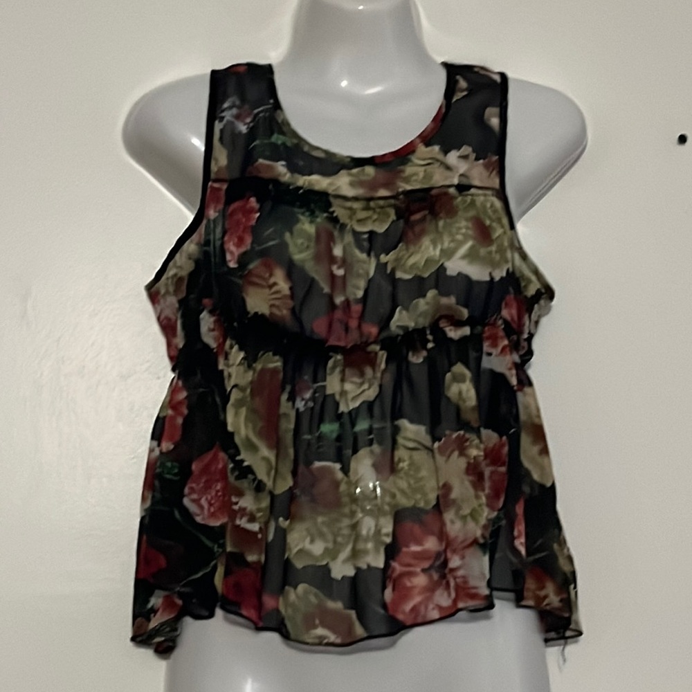 Mandee sheer top